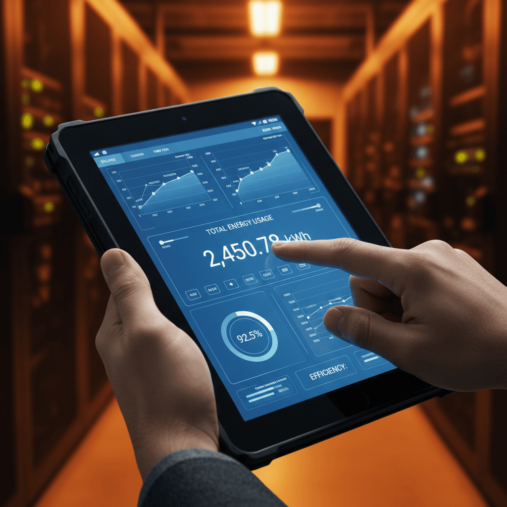 Real-time energy monitoring and performance dashboard
